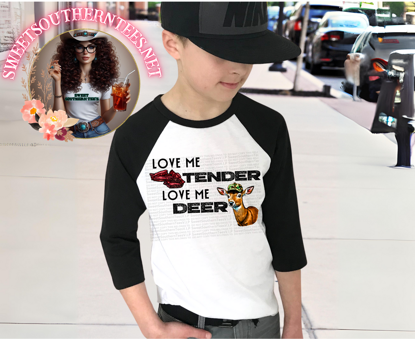 Love me Tender, Love me deer- Mens-Boys