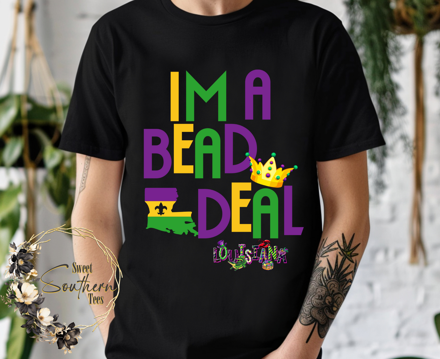 I'm A Bead Deal- Men's design