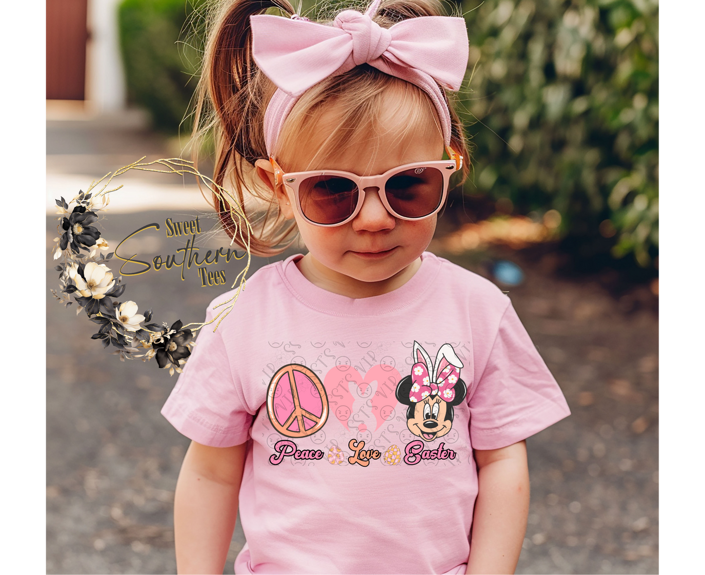 Minnie Mouse- Peace Love Easter