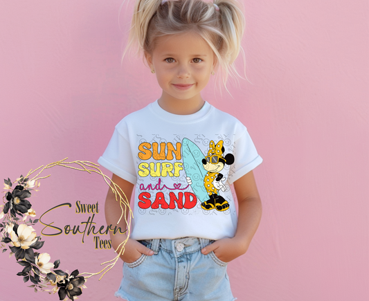 Minnie Mouse- Sun Sand and Surf