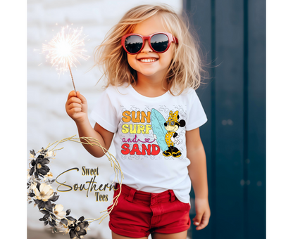 Minnie Mouse- Sun Sand and Surf