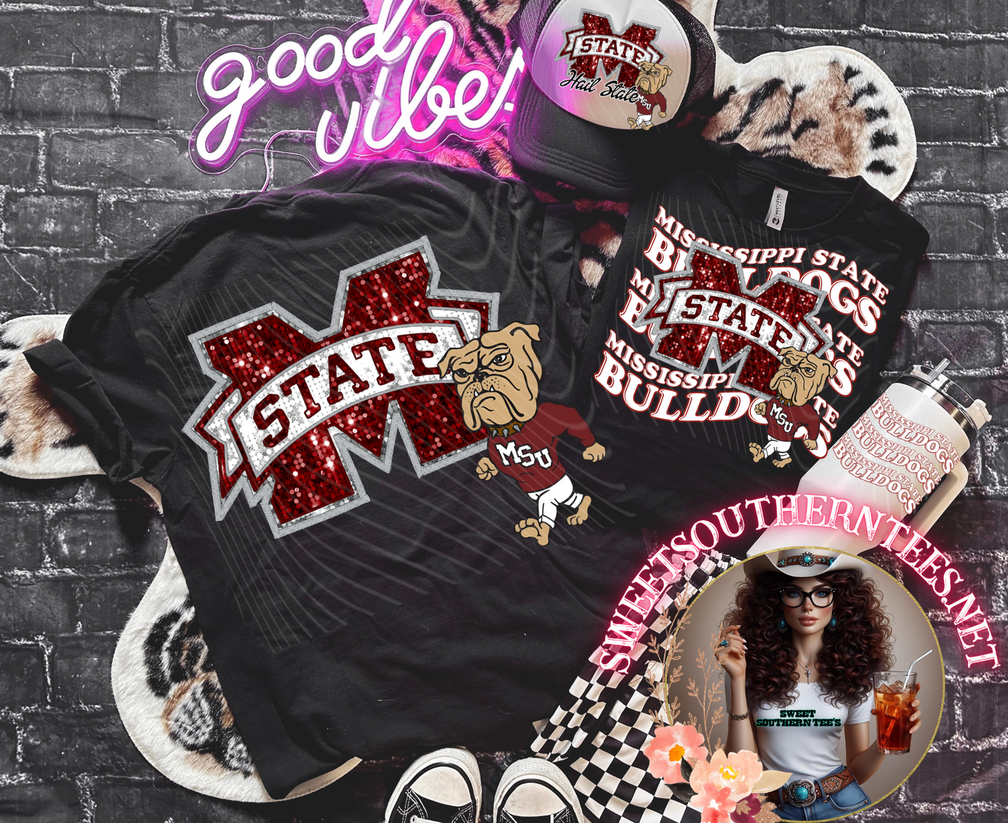 Mississippi State Bulldogs- 4 piece