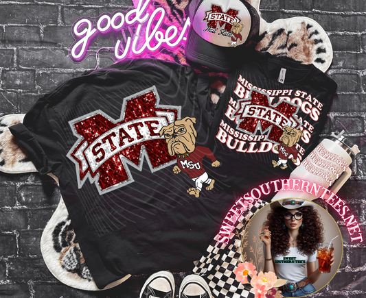 Mississippi State Bulldogs- 4 piece