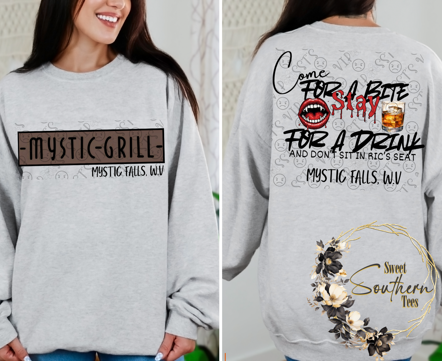 TVD- Mystic Grill 2 piece set