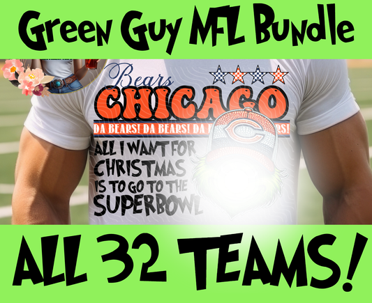 Green Guy NFL Bundle