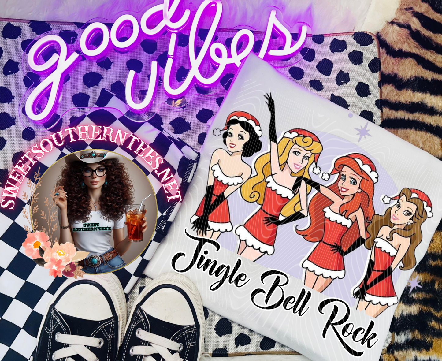 Jingle Bell Rock Disney Princesses