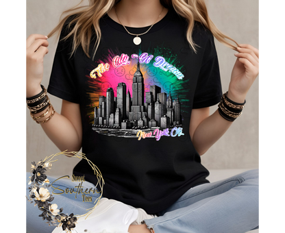 New York City- The City Of Dreams (can be customized)
