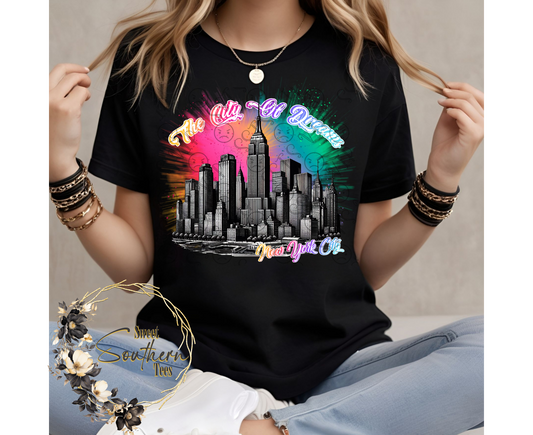 New York City- The City Of Dreams (can be customized)