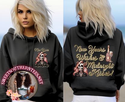 New Years Wishes & Midnight Kisses- 2 pieces