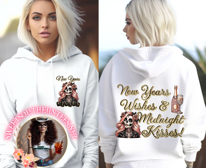 New Years Wishes & Midnight Kisses- 2 pieces
