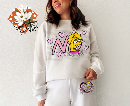 Lisa (Simpsons)- No Scrubs 2 piece set