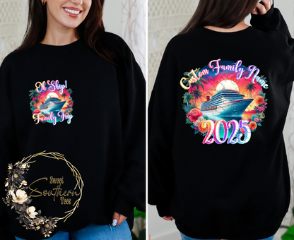 Oh Ship Family Trip-CUSTOM 2 piece set