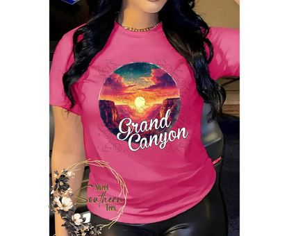 Grand Canyon- Sunset (can be customized into a Family Vacation Design)
