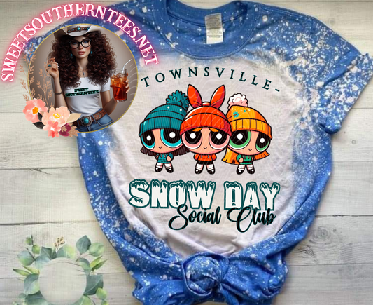 Powerpuff Girls-Townsville Snow Day Social Club