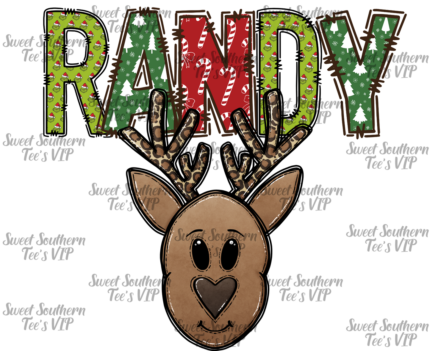 Custom Reindeer with Name