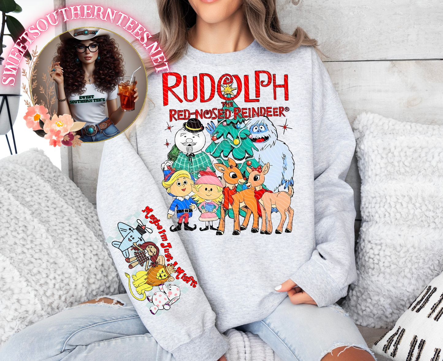 Rudolph the Red Nosed Reindeer with sleeve