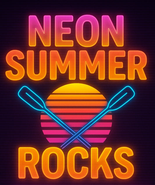 Neon Summer Rocks Design Drive (June Design Drive 2025)