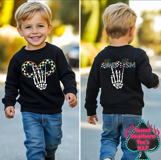 Be In Awe Of My 'Tism- Skellie Rock Hands (October Design Drive 2025)