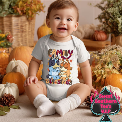 Blue Dog- Family Blessing (October Design Drive 2025