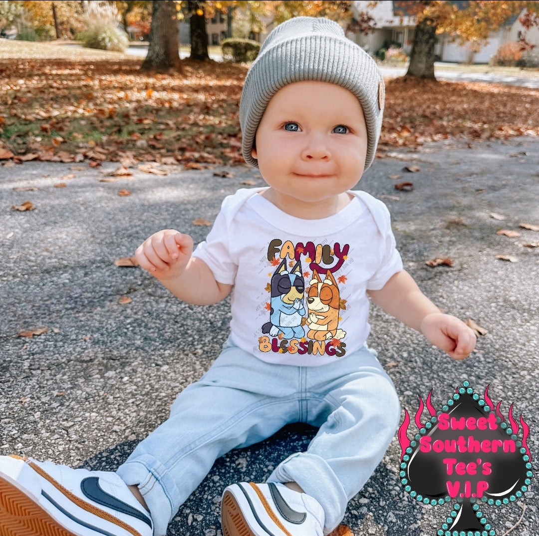 Blue Dog- Family Blessing (October Design Drive 2025