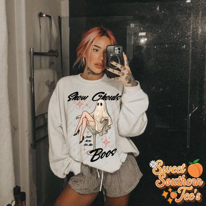 Show Ghouls-Just Here For The Boos (August Design Drive 2025)