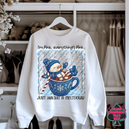 Just Having A Meltdown (October Design Drive 2025)