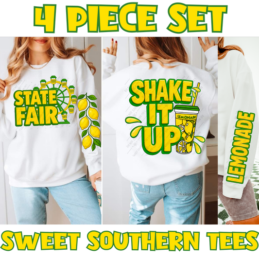 State Fair-Lemonade- 4 Piece Set (August Design Drive 2025)