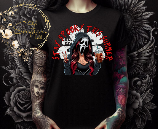 Stay Spooky This Summer-Ghostface Girl