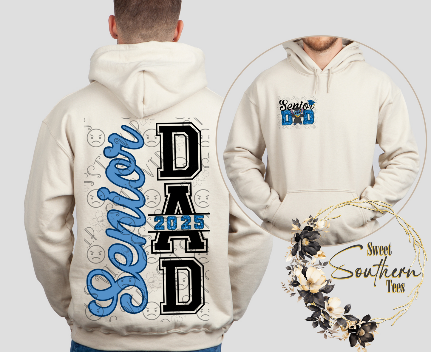 Stitch Graduation Senior Dad 2025- 2 piece set