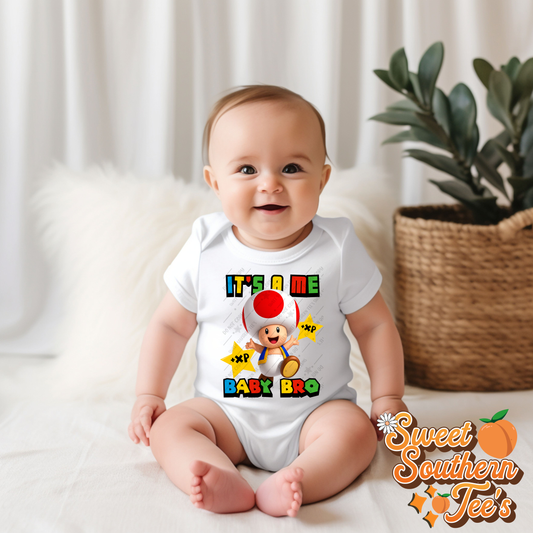 Super Mario- Its-A-Me Baby Bro- June Design Drive 2025