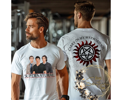 Supernatural-Castiel Dean and Sam