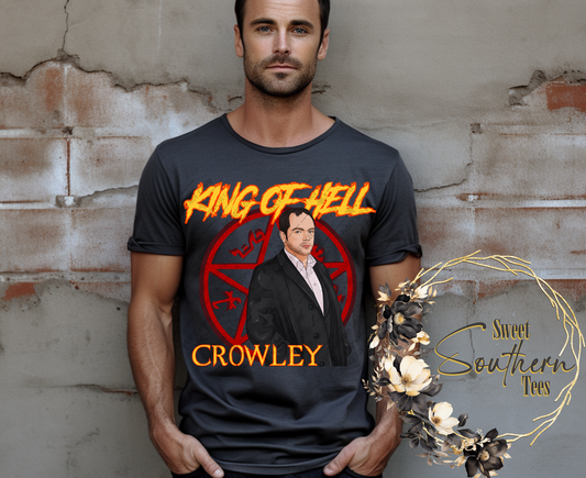 Supernatural-Crowley-King Of Hell-Fiery