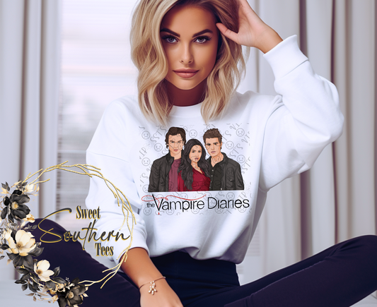TVD- Damon, Elena & Stefan