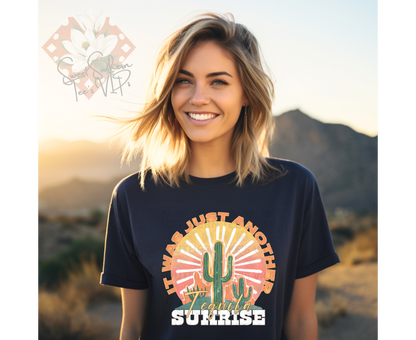 It Was Just Another Tequila Sunrise-Western Neon Spring