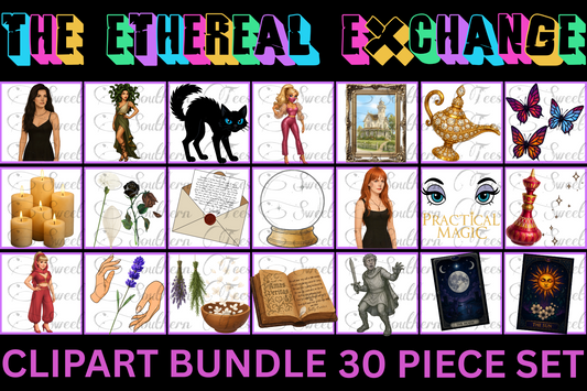 The Ethereal Collab CLIPART Set (July Clipart Drive 2025)