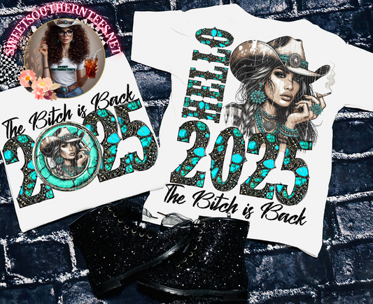 NYE- Western- The Bitch is back 2 piece