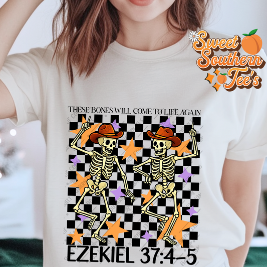 These Bones Will Come To Like Again- Ezekiel 37:4-5 (July Design Drive 2025)