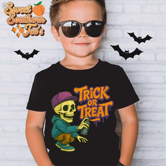 Trick Or Treat-Skeleton-Spray Paint (August Design Drive 2025)