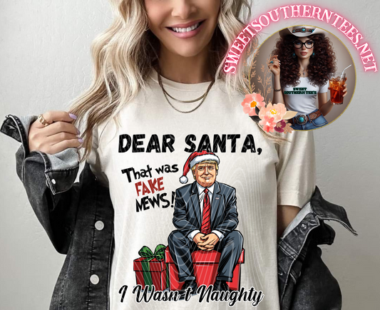 Trump- Dear Santa Fake News