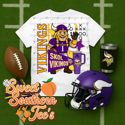 NFL Vikings (August Design Drive 2025)