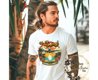 Up! Up! & Away- Family Vacation (Can be customized)