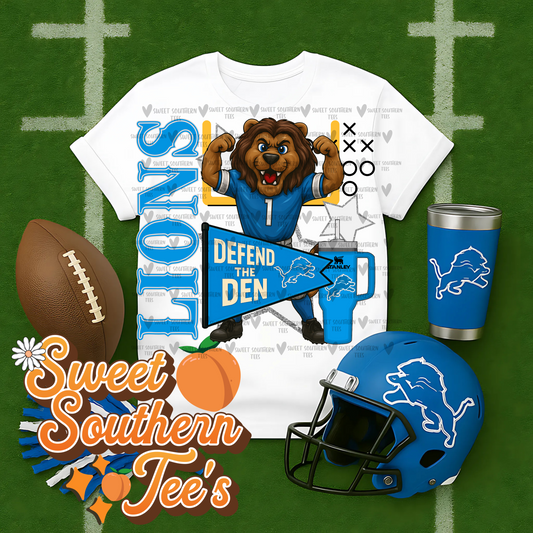 NFL Lions (August Design Drive 2025)