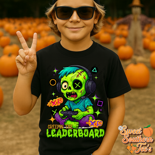 Zombie Gamer Creepin' On The Leaderboard (August Design Drive 2025)