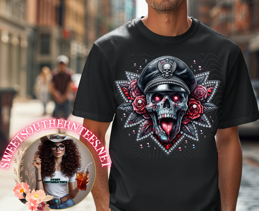 Zombie Pilot Rhinestone