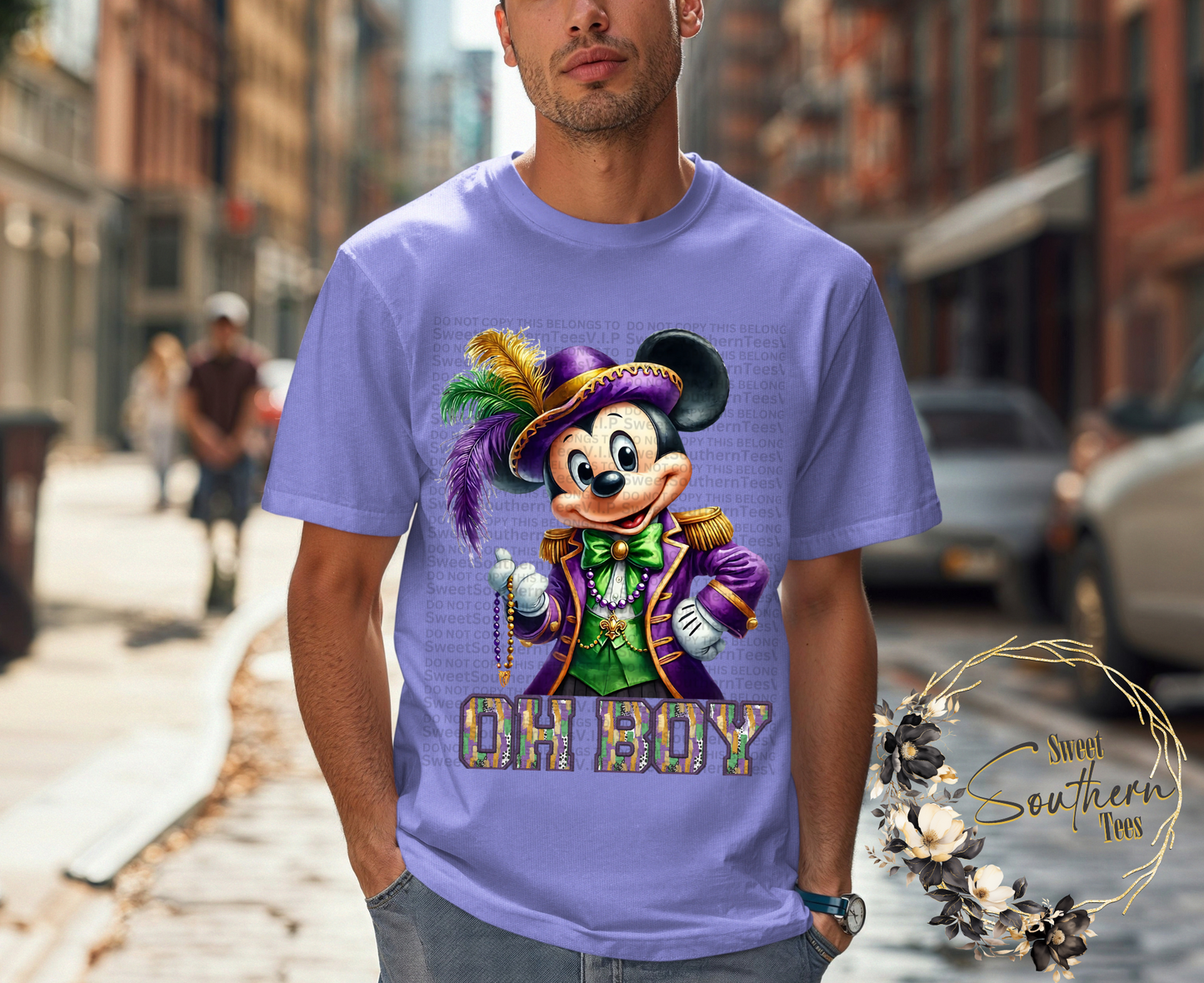 Mickey Mouse Mardi Gras- OH Boy