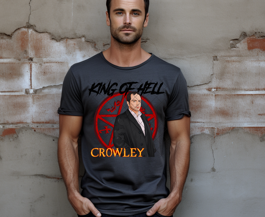 Supernatural- Crowley King of Hell- Black