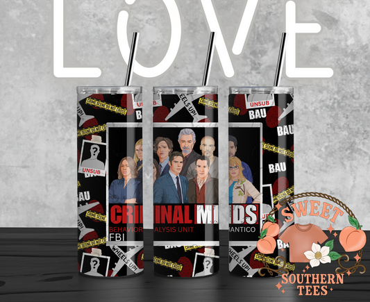 Criminal Minds Tumbler (June Drive 2025)