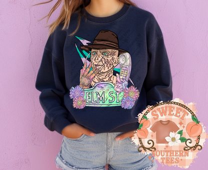 Freddy Krueger Elm Street Neon with Flowers (June Drive 2025)