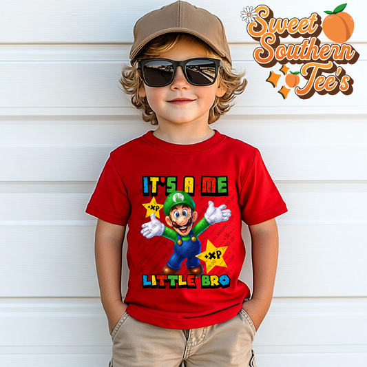 Super Mario- Its-A-Me Little Bro- June Design Drive 2025